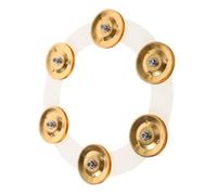 Abaodam Tambourine Ring Bell Replacement for Drums Easy Installation Beginner Tambourine Sturdy Drum Accessory for Music Enthusiasts Robust Sound Enhancer