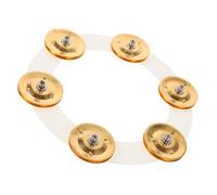 Abaodam Tambourine Ring Robust Drum Bell Replacement for Beginners Durable Tambourine Accessory for Drummers and Music Enthusiasts Easy Installation and Long-lasting Performance