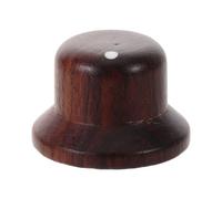 Abaodam Tapa de Perilla para Guitarra Eléctrica Flywheel de Madera Forma de Disco para Control de Volumen Tono Reemplazo Guitarra