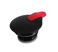 Abaodam Tapa de Repuesto para Jarra Térmica de Café Hk1500/Hk-2000, Material PP Resistente, Color Negro y Rojo, Compatible Dispensadores de Bebidas Calientes para Uso Doméstico y
