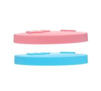 Abaodam Tapas Pack de 2 Piezas de Silicona Flexibles Resistentes al Desgaste y Fáciles de Abrir y Cubrir para Latas de Comida de Gatos para Uso en Latas y Comida para