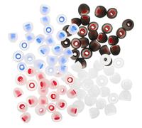 Abaodam Tapones de Silicona para Auriculares 96 Piezas Juego Puntas Grandes Medianas y Pequeñas Accesorios Antideslizantes para Deportes y Protección Auditiva Compatibles y Cómodos