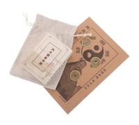 Abaodam Tarjeta de Adivinación I Ching Trigramas Papel Impreso para Feng Shui Accesorios de Guía de y Sabiduría