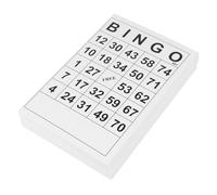 Abaodam Tarjetas de Bingo Educativas para Niños Pequeños Juego de Cartas de Bingo de Papel 120 Piezas Juego de Inteligencia Numérica para Fiestas Infantiles y Eventos Familiares