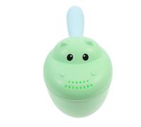 Abaodam Taza De Enjuague Para Champú Forma De Hipopótamo Cucharón De Baño Para Bebés y Niño Niña Vaso De Agua Para Ducha y Lavado De Cabello Accesorio De Baño Práctico y Divertido