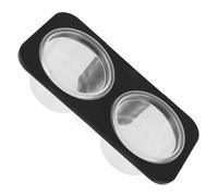 Abaodam Tazón Alimentador de Reptiles con Ventosa Contenedor de Agua y Comida para Tortugas Geckos y Escorpiones Diseño Estable y Duradero para Acuarios y Terrarios