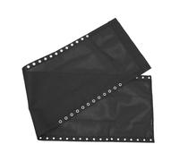 Abaodam Tela de Repuesto para Sillón Reclinable Plegable para Muebles de Jardín y Patio, Tela Negra Resistente, Transpirable Secado Rápido para Reparación de Sillas Exteriores