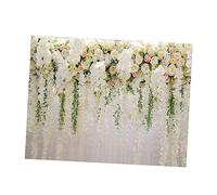 Abaodam Telón De Fondo Fotográfico De Orquídeas Rosas para Bodas y Estudios Fotográficos Sin Soporte Decoración para Recuerdos Eventos Familiares