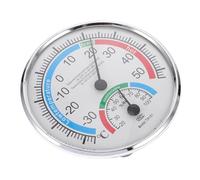 Abaodam Termómetro Higrómetro Th101B para Interior y Exterior Alta Precisión Medición de Temperatura y Humedad Uso Doméstico Patio Instrumento Compacto y Fácil de Usar