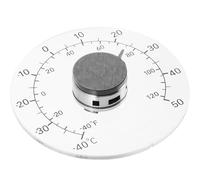 Abaodam Termómetro para Ventana Adhesivo, Medidor de Temperatura Ambiente Preciso para Invernadero y Exterior, Tamaño Compacto, Uso en Jardín y Terraza, Herramienta Multifuncional