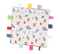 Abaodam Toalla Calmante Para Recién Nacido y Ñiño, Juguete Suave De Punto, Diseño Sin Olores, Material Seguro Para Viaje y Descanso, Adecuado Para Acompañar Al Ñiño Durante El Sueño, Paquete 1 Unidad