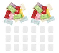 Abaodam Toallas Faciales Desechables Comprimidas de Algodón para Hotel y Senderismo, Pack de 70 Unidades Versátiles y Portátiles para Limpieza Facial