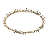 Abaodam Tocado de Espinas para Graduación y Fiesta Unisex Accesorio Medieval para Festivales y Ferias Renacentistas