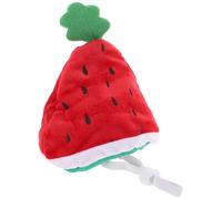 Abaodam Tocado De Sandía para Mascota Gorra Linda De Sombrero De Cosplay para Perro Accesorio De Sombrero De Fiesta para Gatito Adorable Disfraz De Cumpleaños para Cachorro