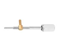 Abaodam Tornillo Accesorio Resistente Color Plata en Aleación de Zinc Parte Esencial para Rana de Violín para Instrumento Musical para Reparación y Mantenimiento