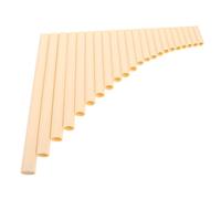 Abaodam Traditional Pan Flute G Key Pipes Portable Woodwind Instrument For Meditation Therapy Suitable For Left Right-handed Players