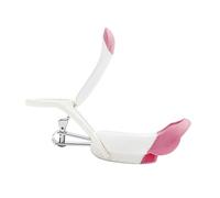 Abaodam traje de cuidado de uñas nail clippers cortauñas tijeras de uñas para bebés cuidado del bebé cortaúñas para bebés clavo botiquín de enfermería herramienta rosa