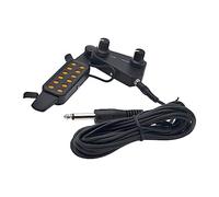 Abaodam Transductor De Guitarra Acústica Dm-4 Control De Volumen y Pastilla Para Guitarra Folk Diseño Sin Perforaciones Duradero y Portátil