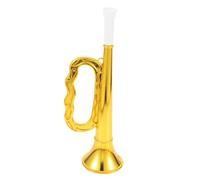 Abaodam Trompeta compacta divertida para el hogar, bocina de corneta de plástico para instrumentos musicales educativos, diseño portátil seguro para músicos jóvenes