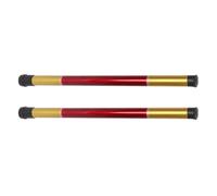 Abaodam Tubo de Almacenamiento para Bastones de Dirección Musical, 2 Piezas de Fibra de Vidrio, Práctico y Protector Humedad, Varios Colores Disponibles