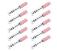 Abaodam Tubo de Rímel Vacío de 10 Ml, Envase Recargable para Crema y Esencia de Pestañas, Set de 10 Piezas con Aplicador, Cuerpo Transparente, Plástico Seguro y Compacto para Viaje