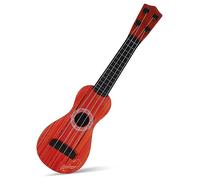 Abaodam Ukelele Juguete Miniatura para Educación Temprana Instrumento Musical de Cuerdas Estilo Aleatorio para Practicar y Decoración