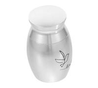 Abaodam Urna Pequeña para Cenizas Urna de Cremación Mini para Mascotas Pequeñas como Periquitos y Pinzones Sello Seguro y Duradero para Recuerdos Conmemorativos