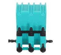 Abaodam Válvula de Control de Aire para Acuario Verde de 3 Vías Regulador y Válvula de Retención ABS para Bomba de Aire Divisor de Línea Aérea para Peceras y Acuarios Control de Flujo