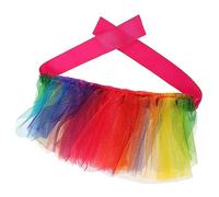 Abaodam Vestido Tutú Arcoíris para Perrita Disfraz De Princesa para Perro Vestido para Perrita Pequeño Ropa para De Cumpleaños para Cachorrito