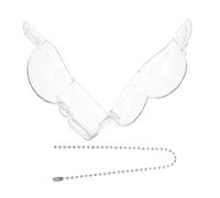 Abaodam Vitrina Expositora Transparente para Colecciones Funda Protectora Ligera y Portátil para Muñecas Caja Pequeña para Exhibición y Almacenamiento de Figuras