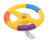 Abaodam Volante de Plástico para Coche de Juguete Infantil Multicolor Compatible Coches Oscilantes y Triciclos Volante de Juguete para Accesorio para Coches de Paseo y Juegos al Aire