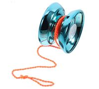 Abaodam Yoyó de Aleación para Principiantes, Bola de Yo-yo Azul Resistente a Impactos, Juguete Interactivo para Exteriores y Desarrollo de Motricidad Fina