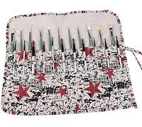 abaría Bolsa Organizador de Tela para Pinceles para Pintar, Bolso Estuche Enrollable, 22 Bolsillos