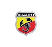 Abarth 4R Quattroerre.it 21560 Parches Adhesivos Oficiales Escudo, 48 x 51 mm