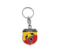 Abarth 4R Quattroerre.it 21762 Llavero Oficial, Escudo de Metal, Multicolor