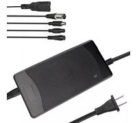 Abatinvo 54.6V 3A ebike - Cargador rápido universal con 6 enchufes para batería de litio de 48 V y cargador de scooter, apto para rueda HeyBike Pedego de 48 V 13S HeyBike Power Aventon VIVI