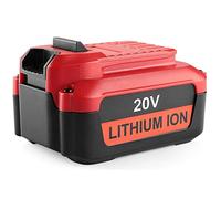 Abatinvo Batería de repuesto CMCB205 de 20 V 6.0 Ah para Craftsman V20 CMCB204 CMCB205 CMCB202 de iones de litio para herramientas de destornillador de impacto inalámbrico, 1 paquete