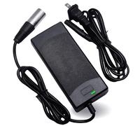 Abatinvo Cargador de batería XLR de 24 V 2 A de 3 pines para scooter Pride Mobility Scooter, Go-Go Elite Traveller, 4 Wheel Mobility, ShopRider, Jazzy Power Chair, Ezip Mountain Traillz, Drive Medical
