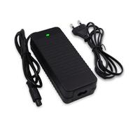 Abatinvo Cargador rápido para scooter de 63 V, 1,1 A, con conector de 4 pines, compatible con Ninebot S Scooter 63 V Segway Ninebot S, S Max, MiniPro, Go Kart, Go Kart Pro, cargador de batería de 54 V