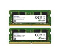 Abato Kit de 32 GB DDR4 de 16 GB, memoria RAM SO-DIMM PC4-25600 2Rx8 de 1,2 V y 260 pines, compatible con M471A2K43DB1-CWE Dual Channel
