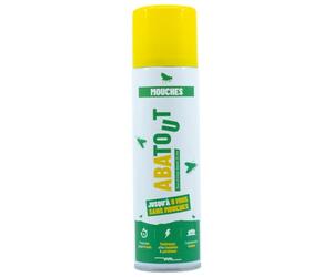 ABATOUT - Laca antimoscas - Lucha contra las invasiones - Para insectos voladores - Stop mosca - 250 ml