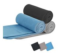 Abauoat 3 Pcs/Set Toalla de Microfibra Fitness，Toalla de Viaje Ligera y compacta - Toalla de Microfibra para Viajes, Vacaciones, Fitness（80x40cm）