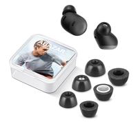 ABAZAR Puntas de espuma viscoelástica para Google Pixel Buds Pro, sin dolor de almohadillas de silicona, almohadillas de repuesto antideslizantes, caben en la funda de carga, reducen el ruido, 3 pares