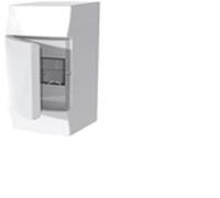 ABB 1SPE007717F0520 ABB CAJA SUPERFICIE MISTRAL 24MOD PUERTA TRA