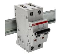 ABB 2 cds252001r0321 System Pro M compacto miniatura disyuntor, doble Pole, tipo D, 32 A corriente nominal, 88 mm H x 35 mm w x 69 mm D