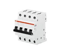 ABB 2CDS254001R0104 Interruptor automático, Blanco y rojo, Estándar