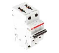 ABB 2CDS272001R0014 fusible automático 10kA 1A C 2p S202M-C1 IP20 nuevo