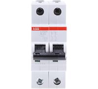 ABB 2CDS272001R0205 fusible automático 10kA 20A B 2p S202M-B20 IP20 nuevo