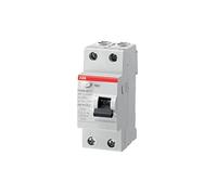 Abb-entrelec - Interruptor diferencial fh202ac-40/0,3 2 polos 40a ac 300ma