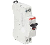 ABB Interruptor automático magnetotérmico SN201L-C25 1P+N 4,5 kA blanco y rojo